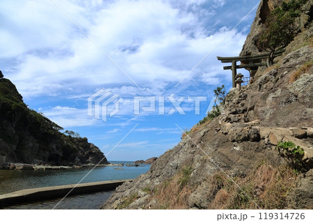 田久日(たくひ)弁財天社と周辺風景【兵庫県豊岡市竹野町】 田久日(たくひ)弁財天社と周辺風景【兵庫県豊岡市竹野町】 119314726