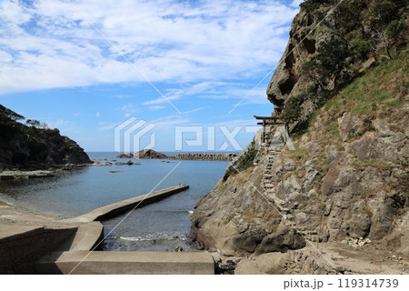 田久日(たくひ)弁財天社と周辺風景【兵庫県豊岡市竹野町】 田久日(たくひ)弁財天社と周辺風景【兵庫県豊岡市竹野町】 119314739