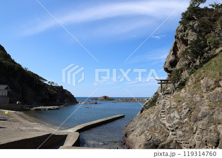 田久日（たくひ）弁財天社と周辺風景【兵庫県豊岡市竹野町】 119314760