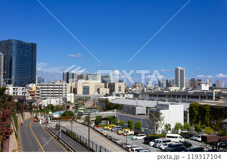 大井町と品川の都市景観 119317104