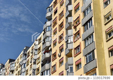 Ex-Soviet concrete block houses in Romania 119317690