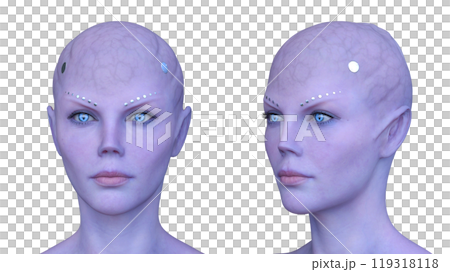 女性外星人臉 119318118