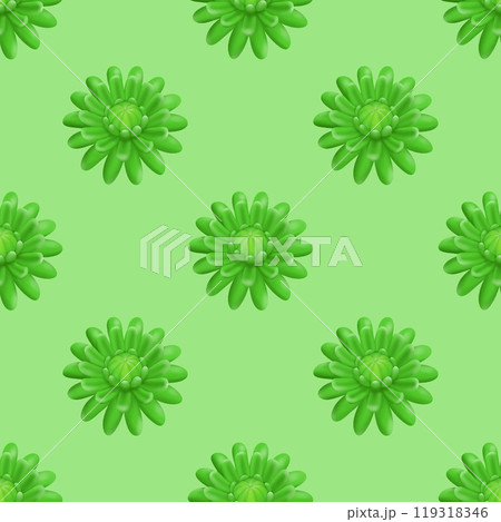 seamless pattern with daisy flowers 119318346