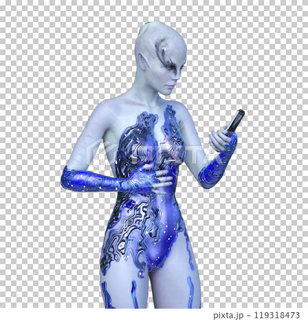 Female alien 119318473