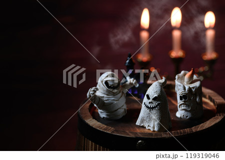 ハロウィンのおばけイメージ ハロウィンのおばけイメージ 119319046