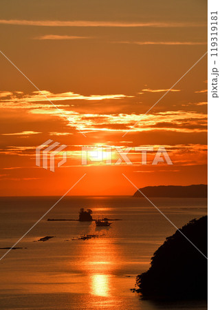 九十九島の夕景 九十九島の夕景 119319181