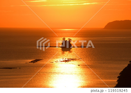 九十九島の夕景 九十九島の夕景 119319245