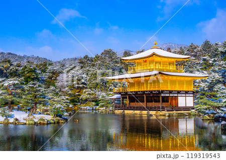 雪の金閣寺 雪の金閣寺 119319543