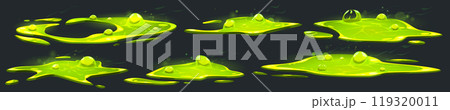 2d liquid toxic puddle and bubble effect game icon 2d liquid toxic puddle and bubble effect game icon 119320011