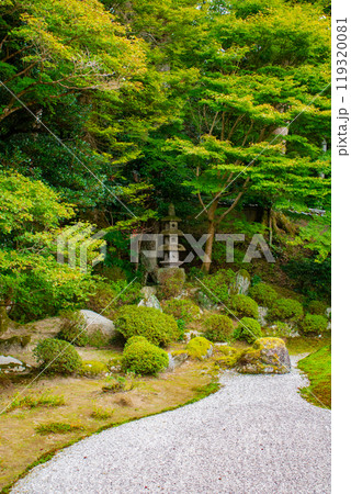 【京都風景】曼殊院 鶴亀の枯山水の庭 【京都風景】曼殊院 鶴亀の枯山水の庭 119320081