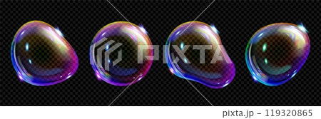 3d iridescent fluid glass spectrum foam vector 3d iridescent fluid glass spectrum foam vector 119320865