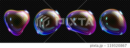 3d iridescent fluid glass spectrum foam vector 3d iridescent fluid glass spectrum foam vector 119320867