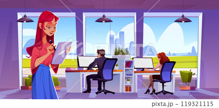 People working in modern company office People working in modern company office 119321115
