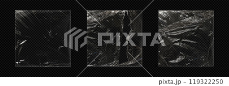 Plastic transparent film for packaging 119322250