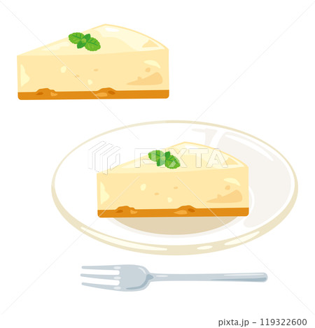 レアチーズケーキセット レアチーズケーキセット 119322600