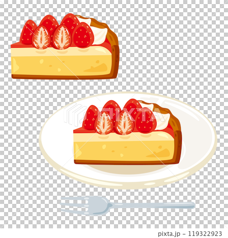 Strawberry tart set 119322923