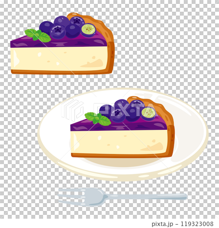 Blueberry tart set Blueberry tart set 119323008