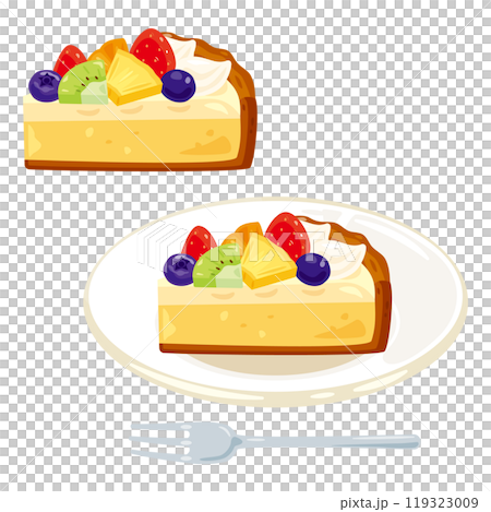 Fruit tart set 119323009