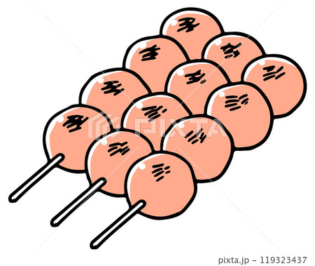 みたらし団子単色 みたらし団子単色 119323437