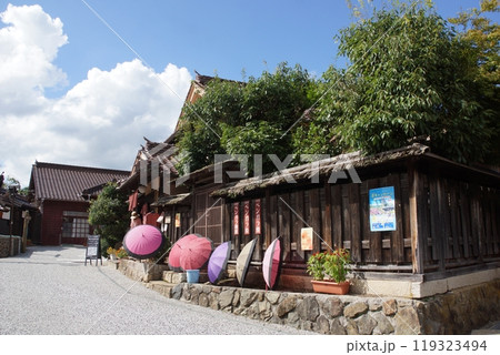 備中吹屋の町並み　吹屋ふるさと村 119323494