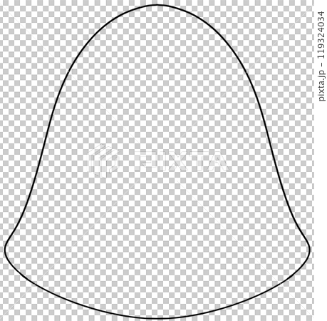 Christmas bells line drawing coloring page Christmas bells line drawing coloring page 119324034