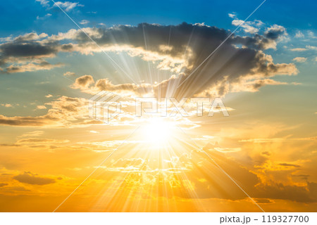 Sunset sky Sunset sky 119327700
