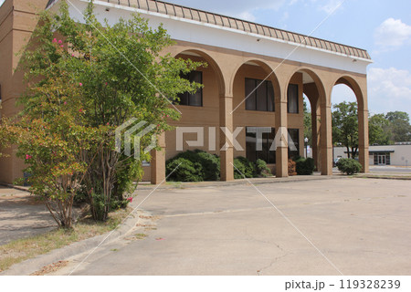 Abandoned Bank Building Located in Rural East Texas Abandoned Bank Building Located in Rural East Texas 119328239