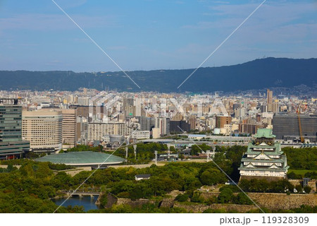 ザ・ファインタワー大手前、大阪、天満橋、タワーマンションのラウンジから見る、大阪城、天満橋、京橋、 ザ・ファインタワー大手前、大阪、天満橋、タワーマンションのラウンジから見る、大阪城、天満橋、京橋、 119328309