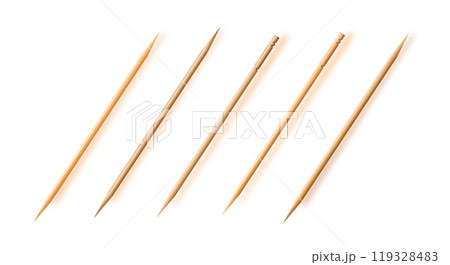 Toothpicks. hygiene and health on toothpicks white background. Vector. Toothpicks. hygiene and health on toothpicks white background. Vector. 119328483
