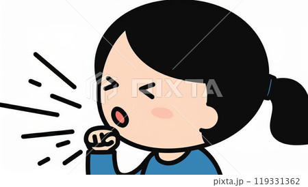 風邪・咳イメージ 119331362