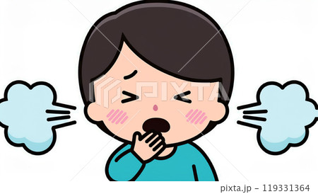 風邪・咳イメージ 119331364