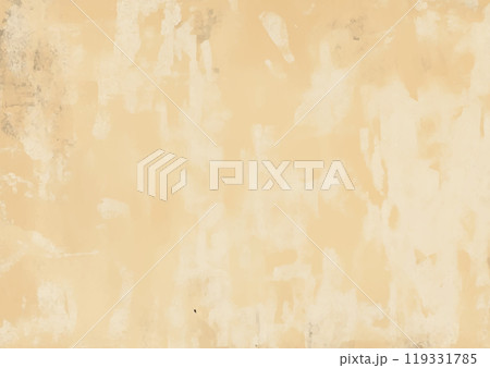 和紙テクスチャベクター背景素材-ベージュ色 119331785