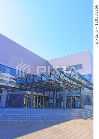 愛知県愛西市、愛西市文化会館の風景 愛知県愛西市、愛西市文化会館の風景 119331966