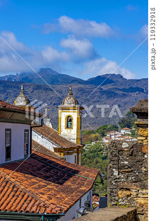 Mountains and historic churches Mountains and historic churches 119332918