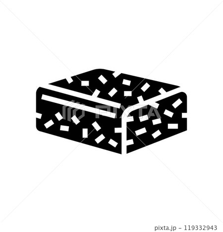 tempeh vegan food glyph icon vector illustration tempeh vegan food glyph icon vector illustration 119332943