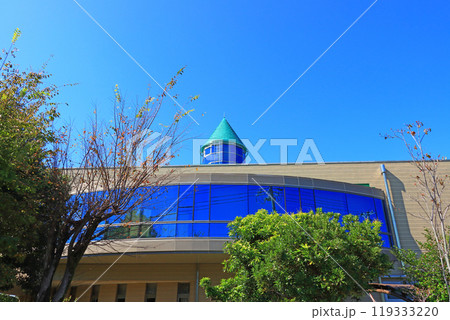 愛知県愛西市、愛西市中央図書館の風景 119333220