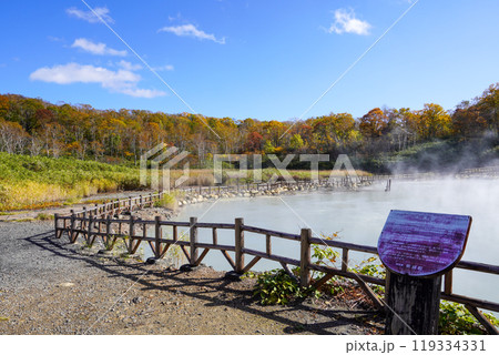 ニセコ湯本温泉・大湯沼（蘭越町） 119334331