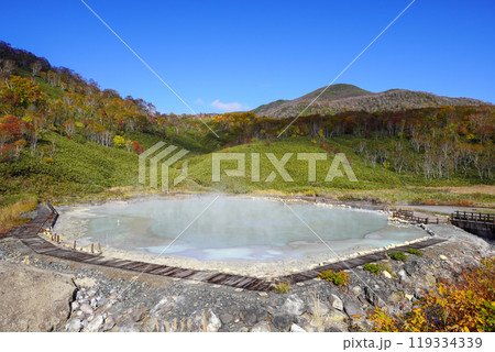 ニセコ湯本温泉・大湯沼（蘭越町） 119334339