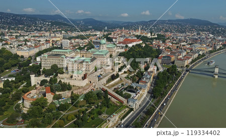 Buda Castle Hill in Budapest 119334402
