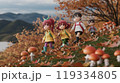秋のキノコ狩り 119334805