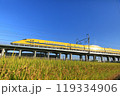 秋の実りとドクターイエロー 119334906