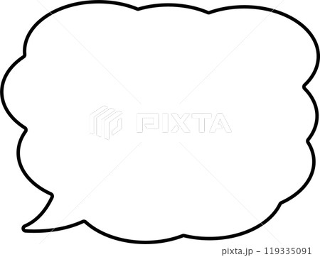吹き出しイラスト1016 119335091