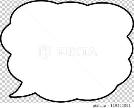 吹き出しイラスト1016 119335091