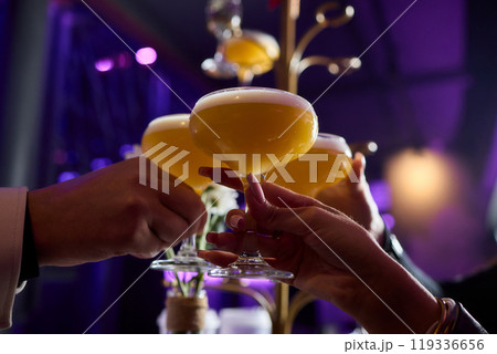 Cheers to Celebration Enjoying Elegant Cocktails That Make Every Toast Special and Memorable 119336656