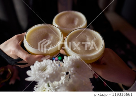 Cheers to Celebration Enjoying Elegant Cocktails That Make Every Toast Special and Memorable 119336661