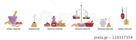 A set of tools for alternative medicine: acupuncture, moxibustion, consisting of: spices, herbs, roots A set of tools for alternative medicine: acupuncture, moxibustion, consisting of: spices, herbs, roots 119337354