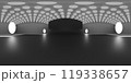 VR 360 studio panorama with reflections. Animation 3D hdri 119338657