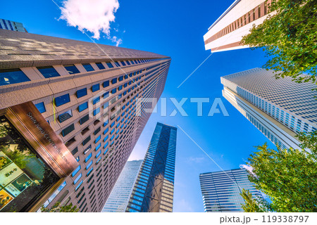 日本の東京都市景観10月。新宿センタービルなどを望む=西暦2024年10月7日 日本の東京都市景観10月。新宿センタービルなどを望む=西暦2024年10月7日 119338797