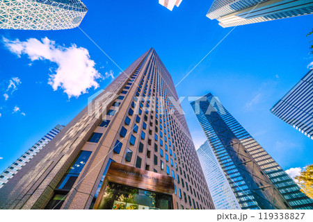 日本の東京都市景観10月。新宿センタービルなどを望む=西暦2024年10月7日 日本の東京都市景観10月。新宿センタービルなどを望む=西暦2024年10月7日 119338827