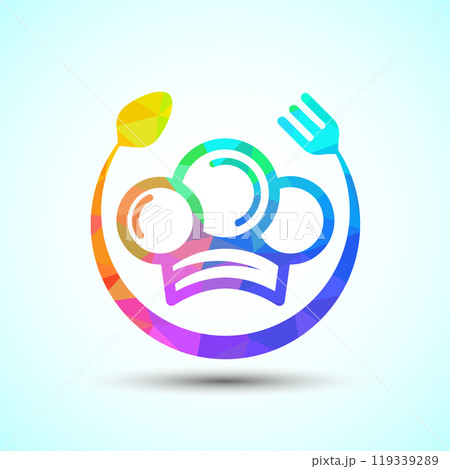 Kitchen chef logo design. Logo for Food, meal, restaurant and catering business and company 119339289